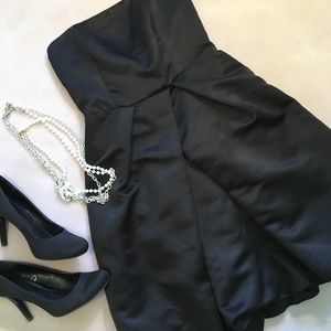 Express Strapless Prom/Cocktail Little Black Dress